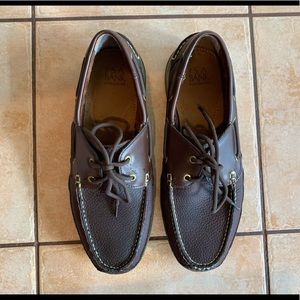 Men’s Jos A. Bank Boat Shoes Brown 9.5M Excellent